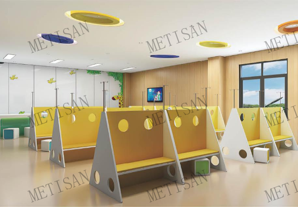 克孜勒蘇柯爾克孜醫(yī)療家具-兒童等位椅